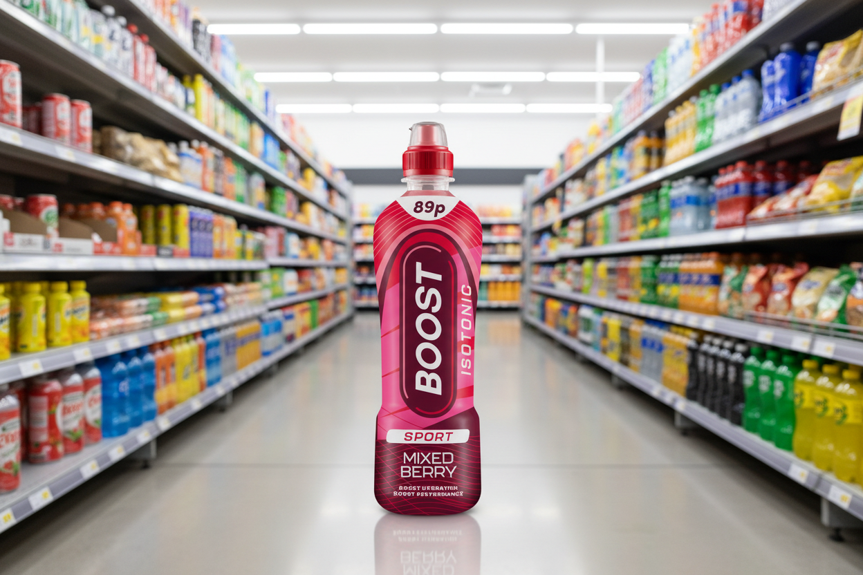 12 x Boost Sport Isotonic Mixed Berry 500Ml