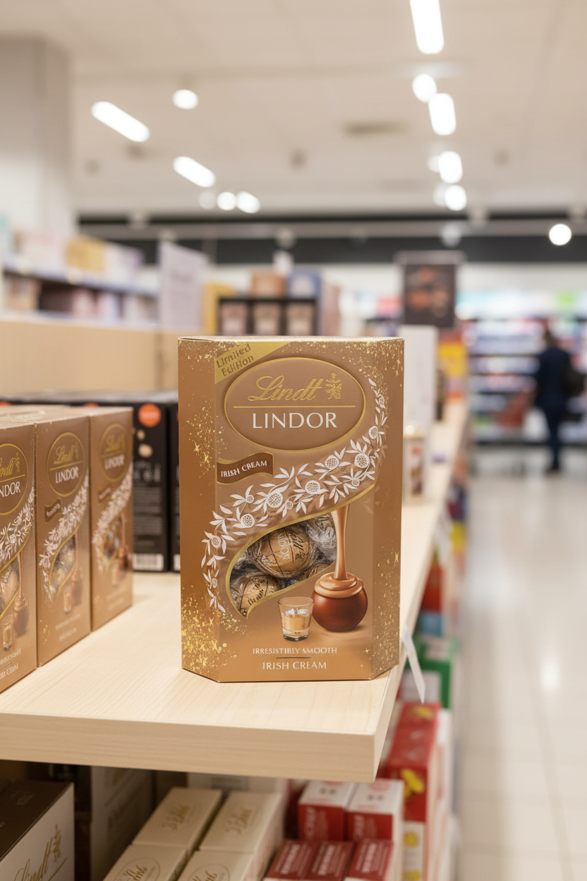 8 x Lindor Irish Cream Cornet  - 200GM