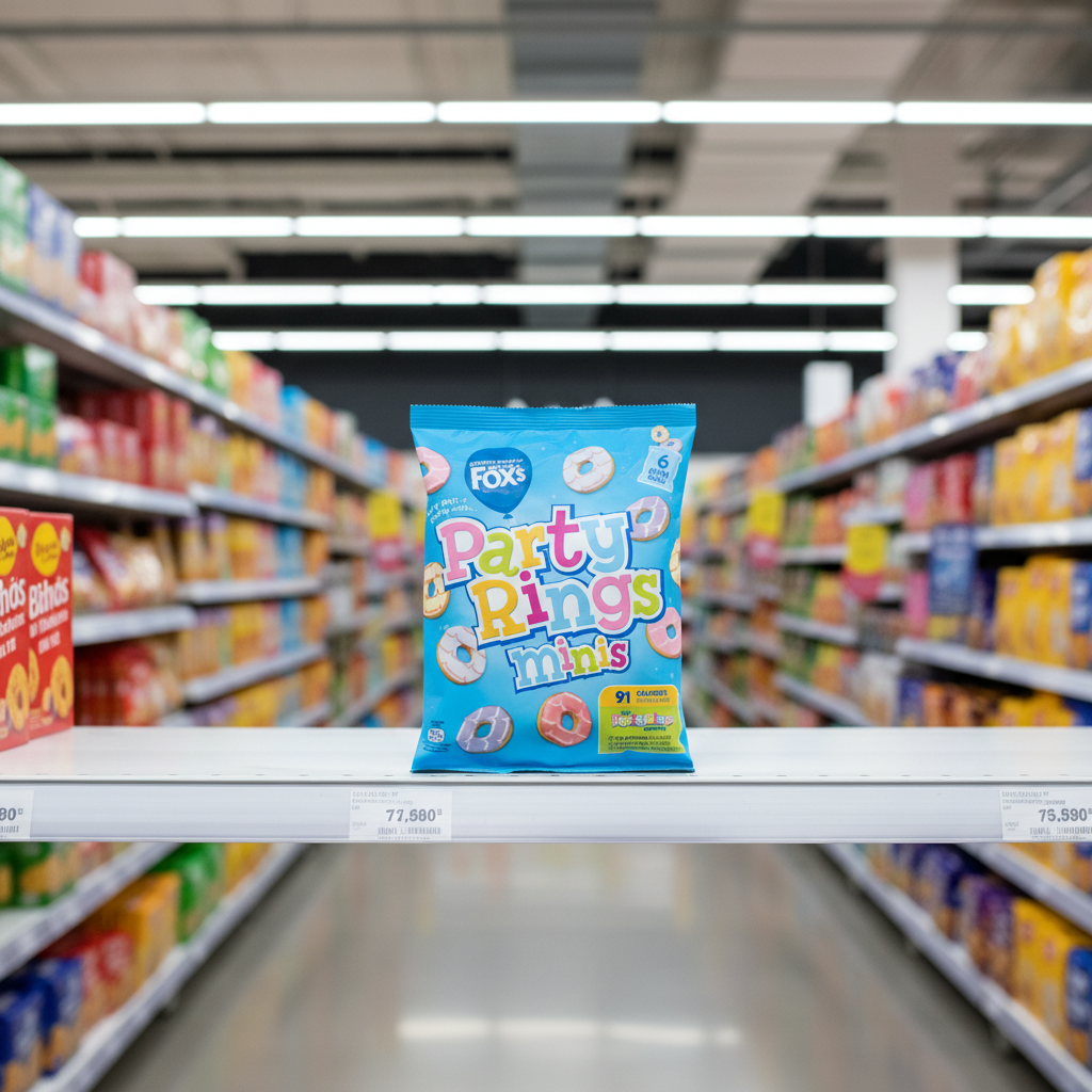 10 x Foxs Mini Party Rings 126Gm