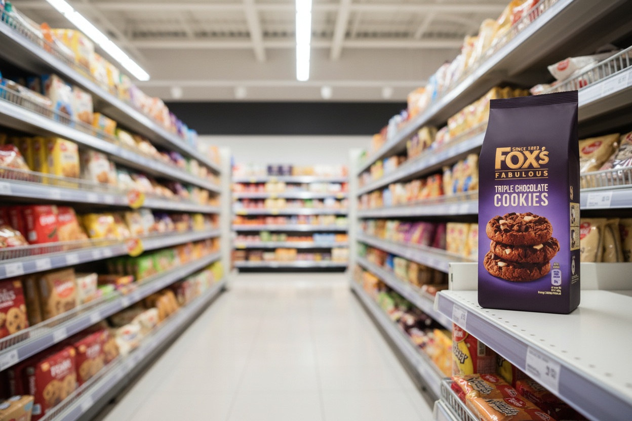 8 x Foxs Triple Chunkie Cookie 180Gm