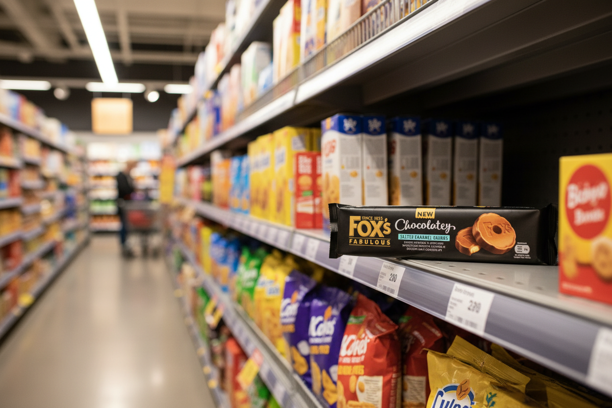 12 x Foxs Chocolatey Salt Caramel - 130Gm