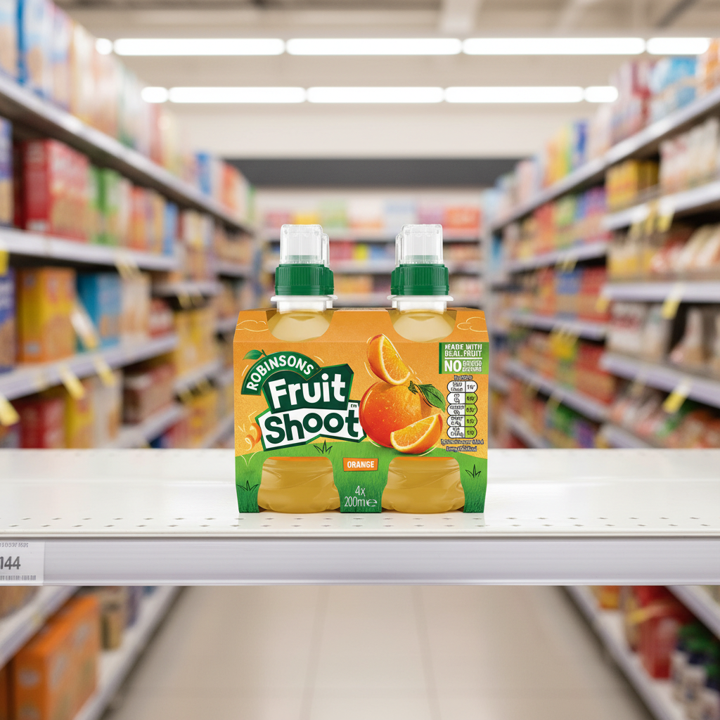 6 x Robinsons Fruit Shoot Orange 4 X 200Ml