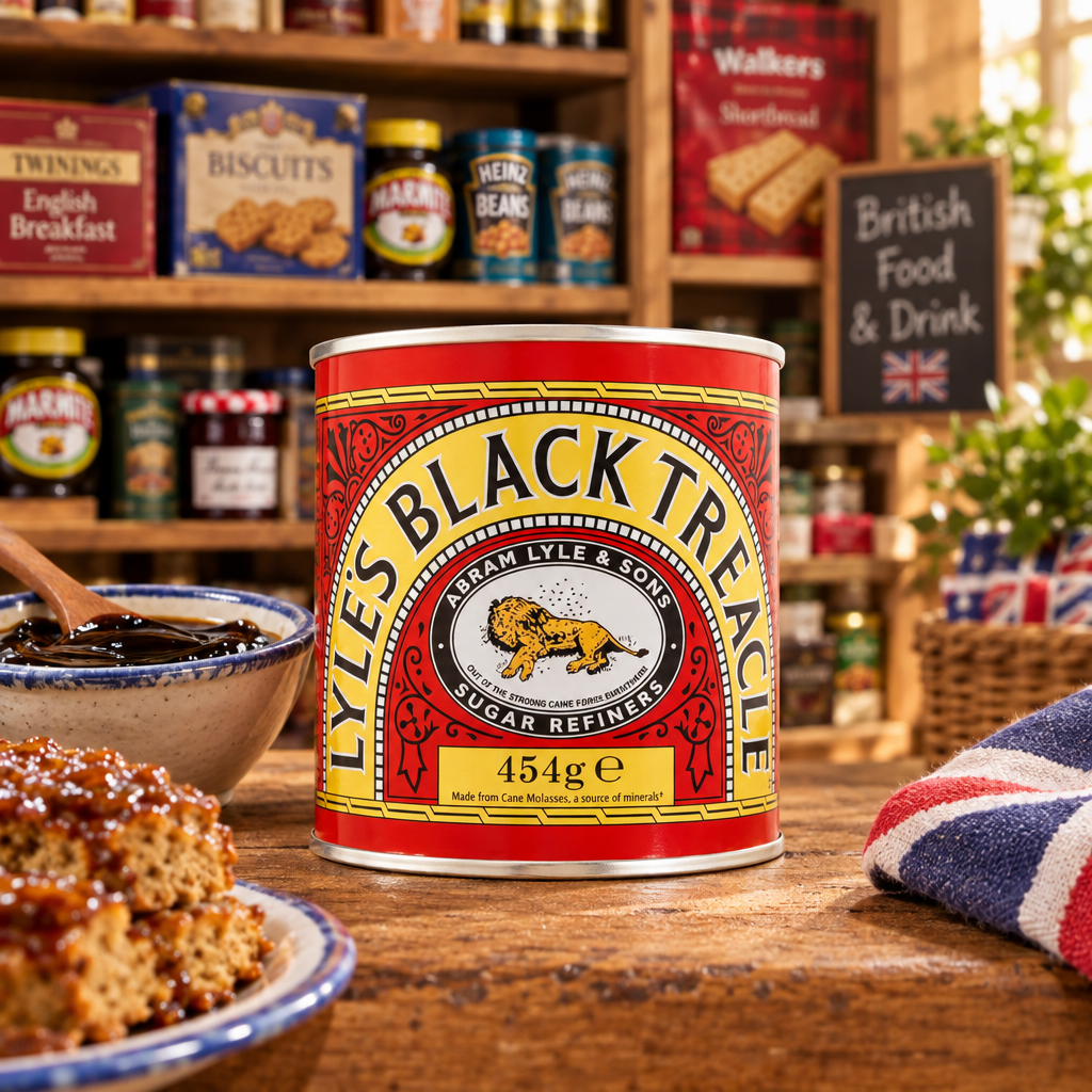 12 x Lyles Black Treacle 454Gm