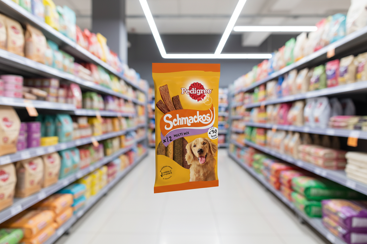 18 x Pedigree Schmackos Beef 12 Stick 86Gm