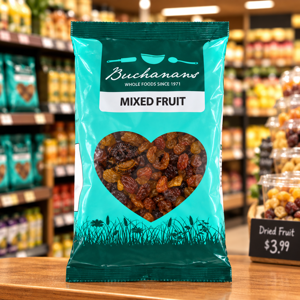 12 x Buchanan Dried Mixed Fruit 375G