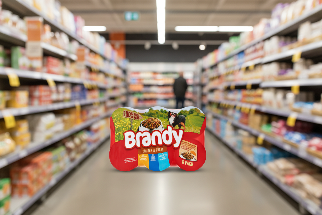 24 x Brandy Variety Chunks In Gravy 395G