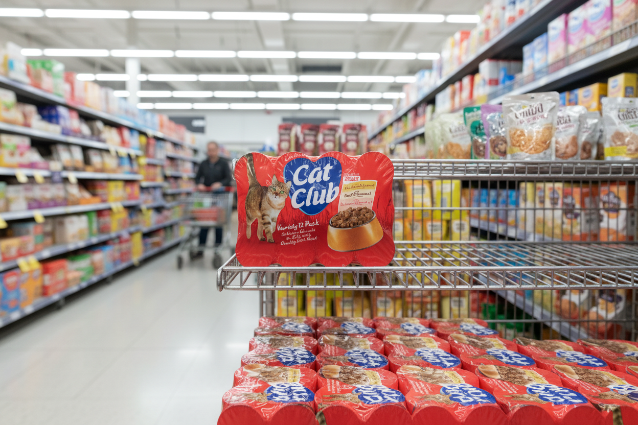 Cat Club Variety Chunks In Jelly 12 Pack 12X395G