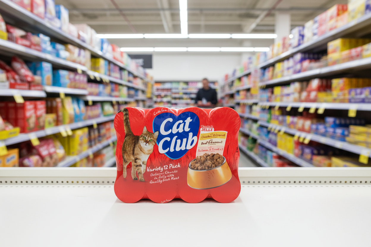 Cat Club Chunks In Jelly Variety Pack 12 X 400G