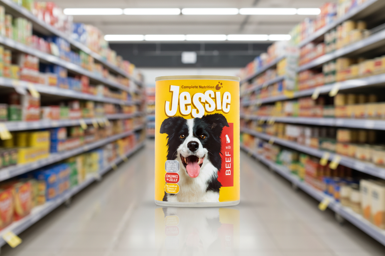 12 X Jessie Dog Beef 400G