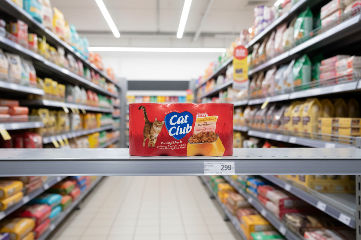 8 x Cat Club Chunks In Gravy Variety Pack 3 X 400G