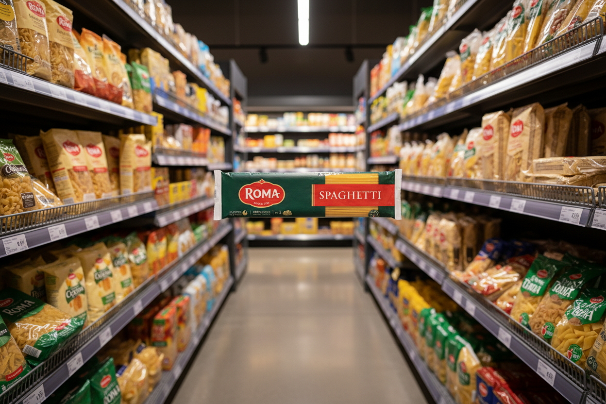 12 x Roma Spaghetti Pasta 500Gm