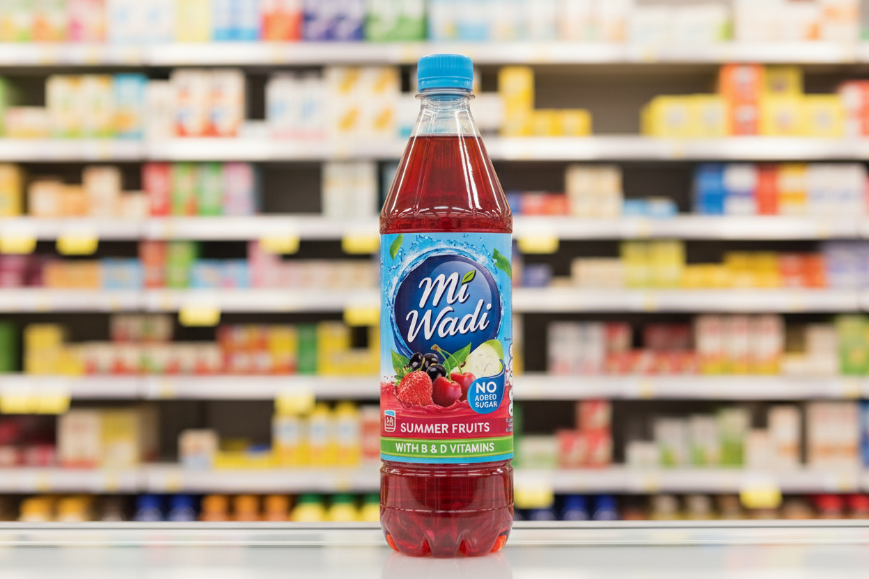 12 x Miwadi Summer Fruits 1L