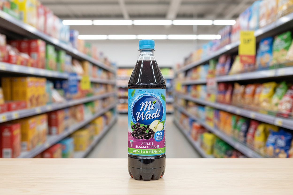 12 x Miwadi Apple & Blackcurrant 1L