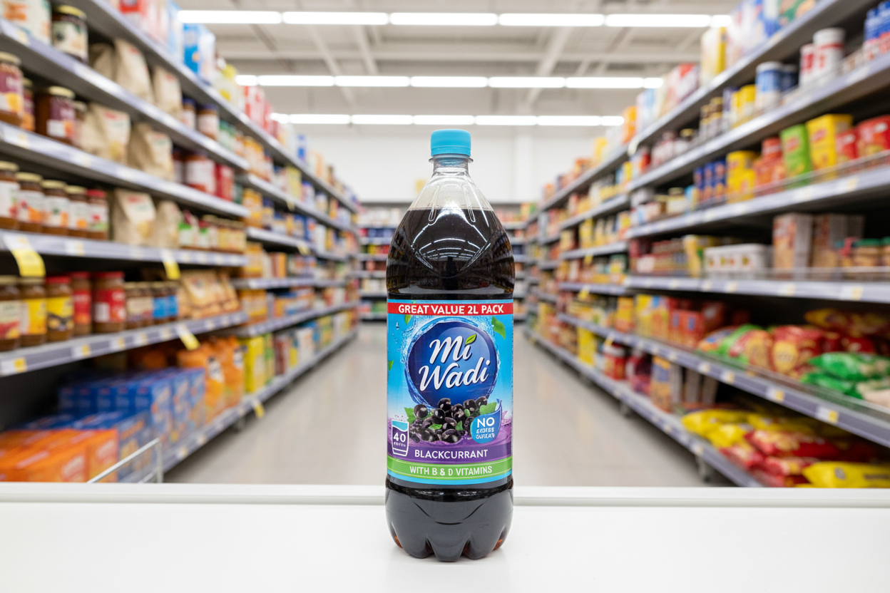 9 x Mi Wadi Blackcurrant 2L