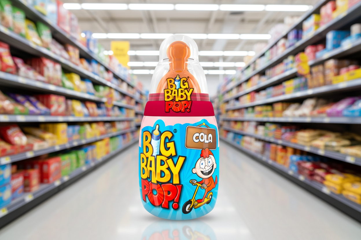 12 x Bazooka Big Baby Pop - 32GM