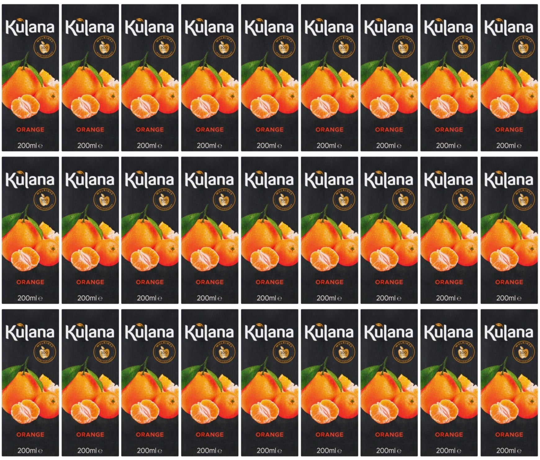 27 x Kulana Orange 200Ml