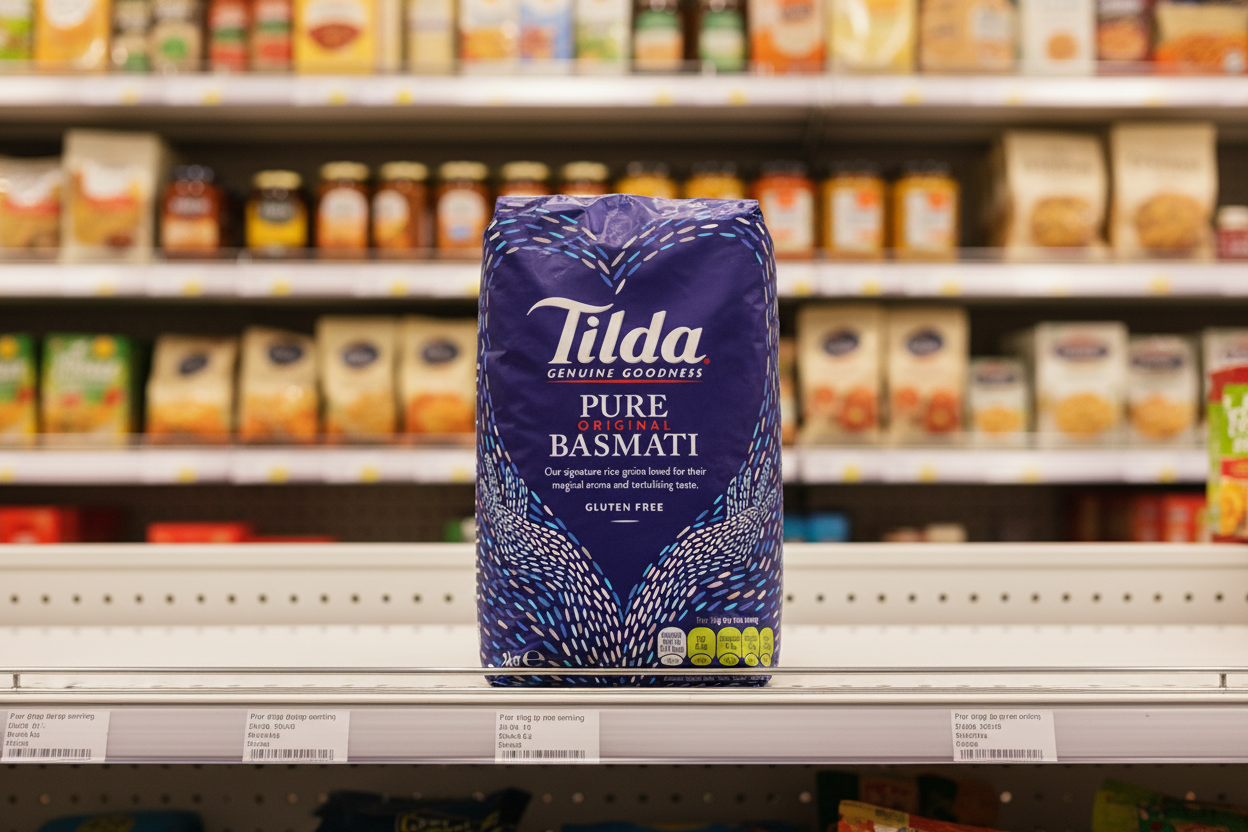 8 x Tilda Basmati Rice 1Kg