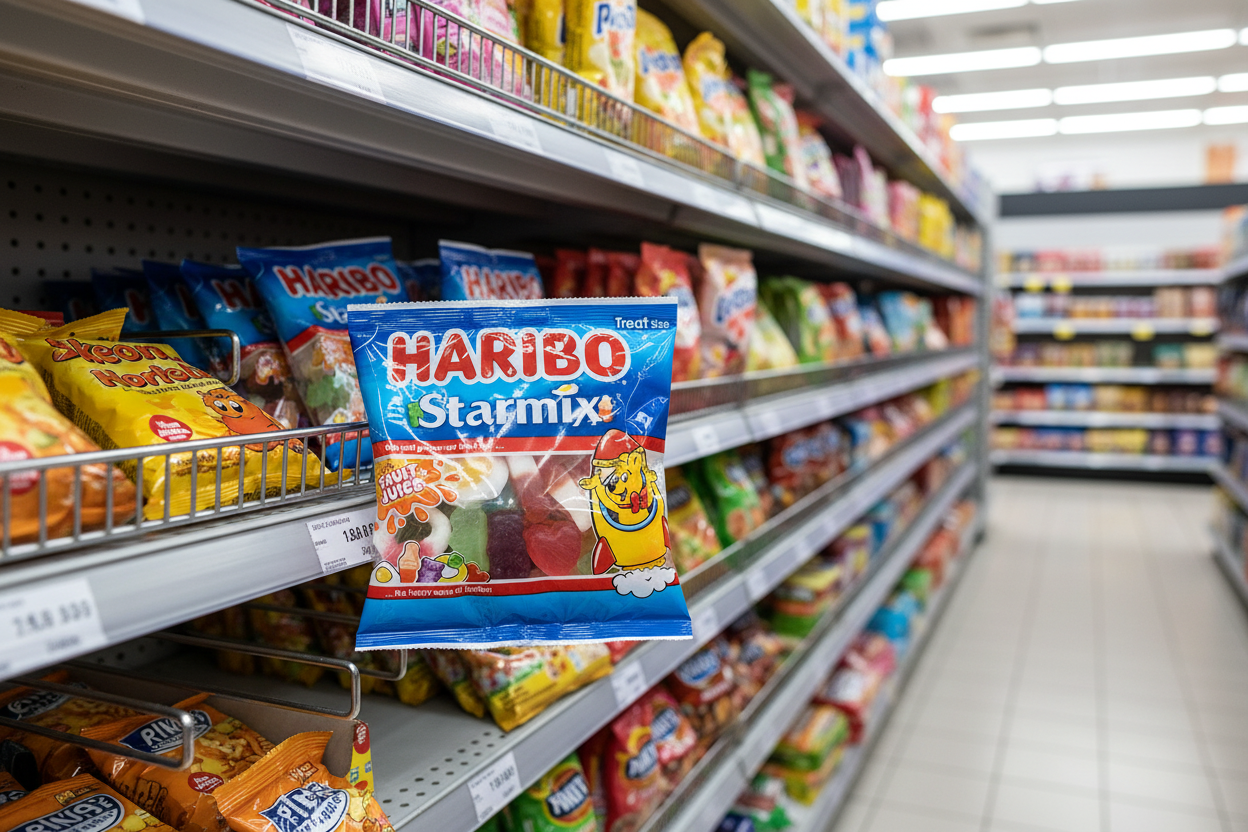 100 x Haribo Star Mix Mini Bags 16G