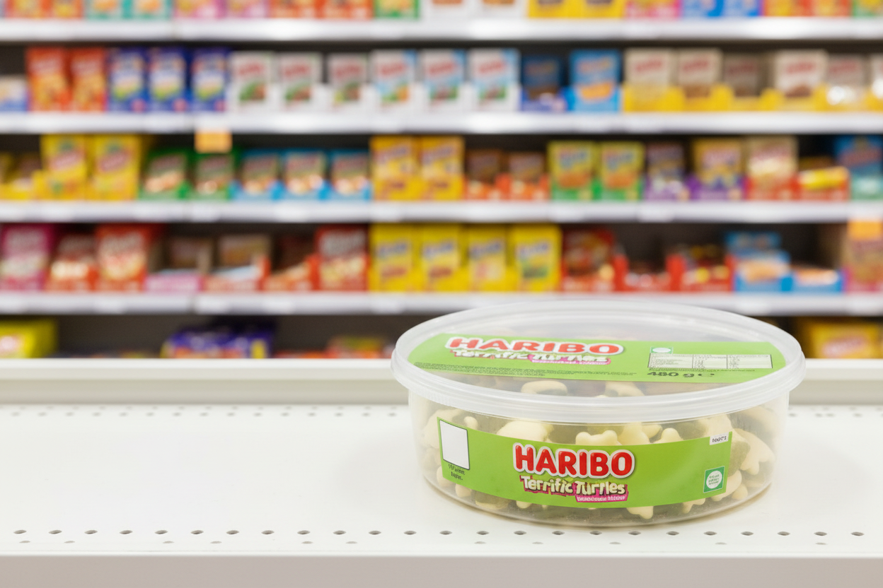 Haribo Terrific Turtles Bubblegum Flavour 480G