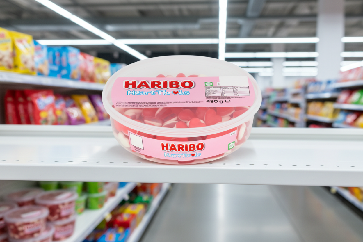 150 x Haribo Heart Throbs