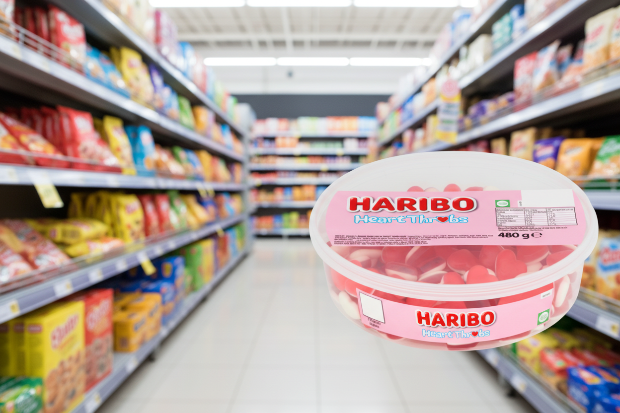 150 x Haribo Heart Throbs