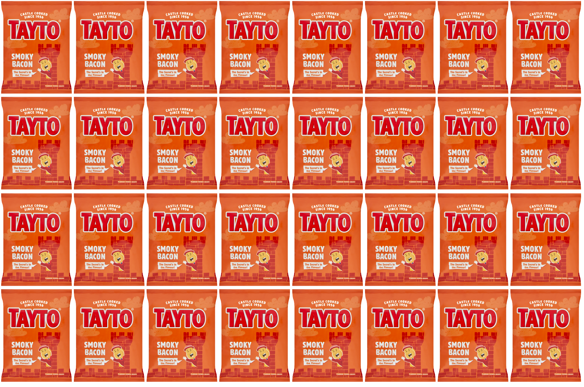 32 X Tayto Smoky Bacon 32.5G