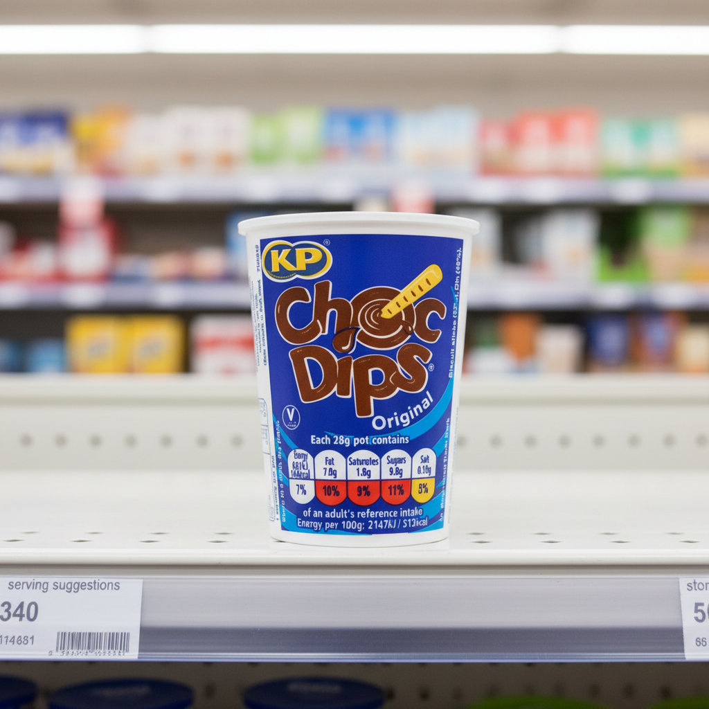 12 x Kp Choc Dips Original 28Gm