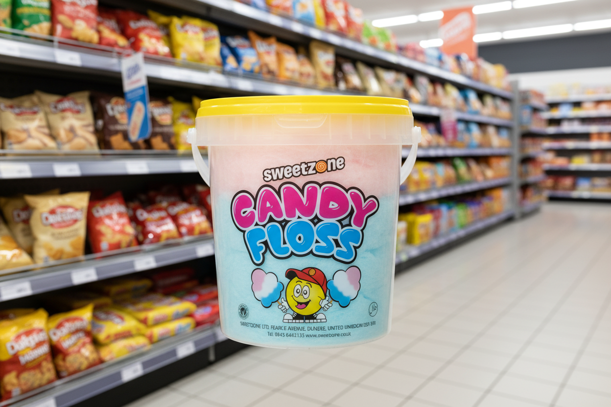 6 x Sweetzone Candy Floss 50Gm