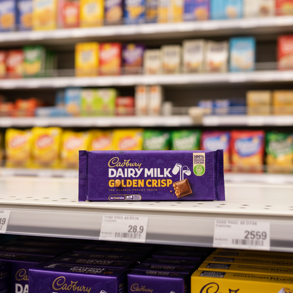48 x Cadbury Golden Crisp Irish - 54Gm
