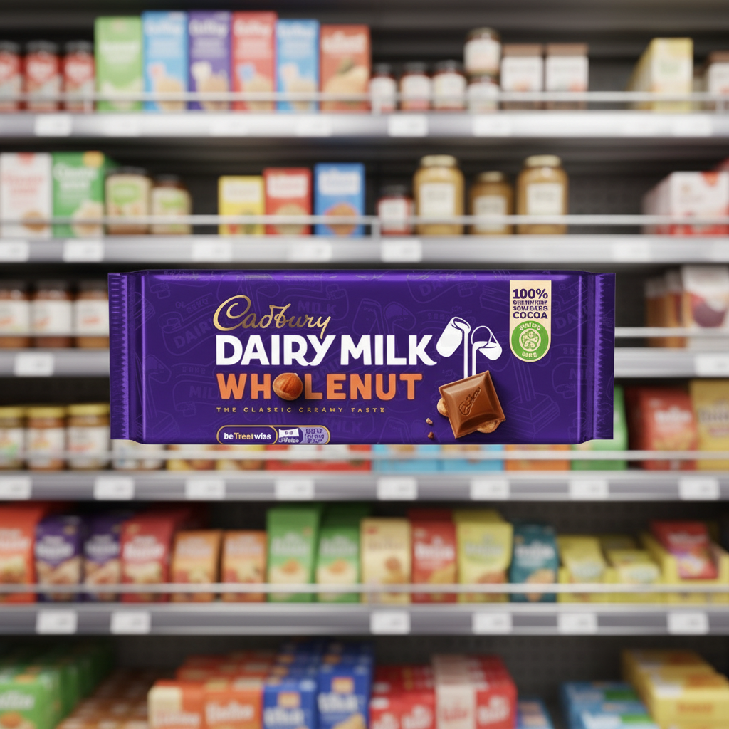 Cadbury Wholenut - 55Gm