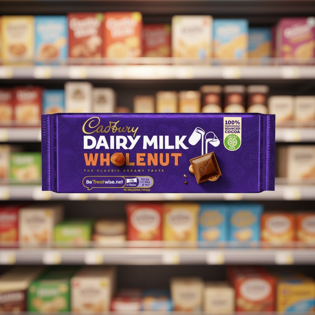 48 x Cadbury Dairy Milk Wholenut 55G