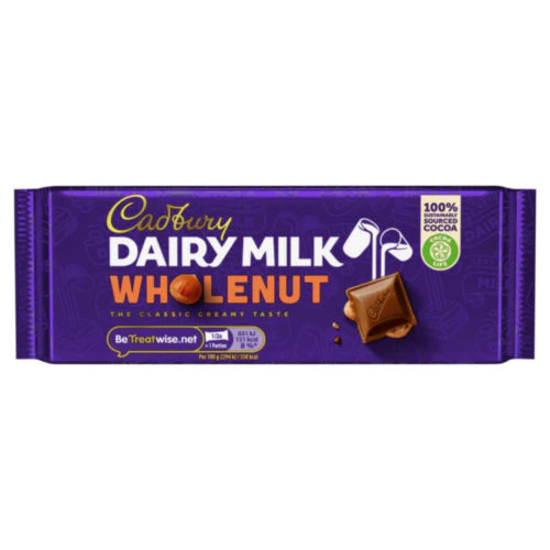 48 x Cadbury Dairy Milk Wholenut 55G