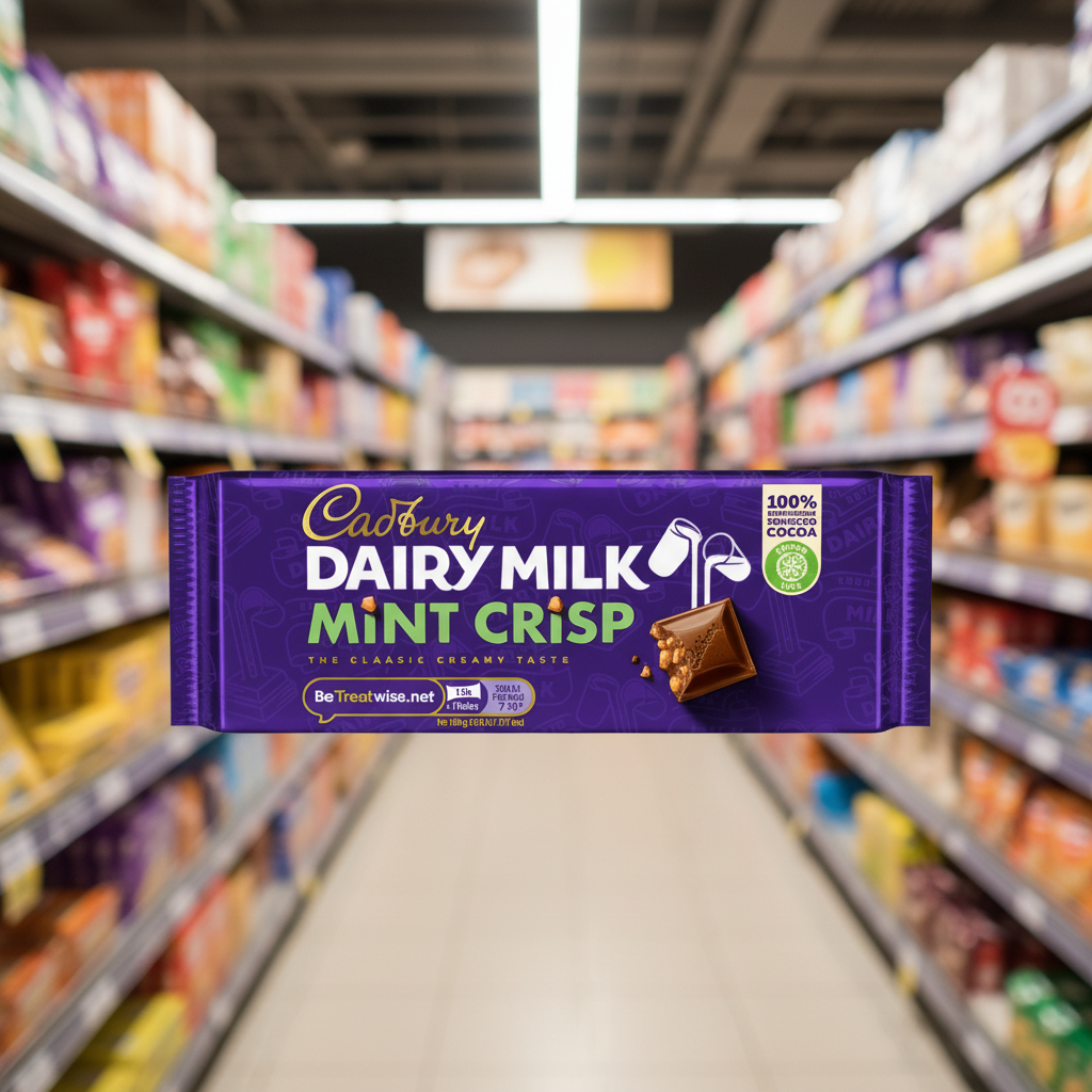 48 x Cadbury Dairy Milk Mint Crisp 54G