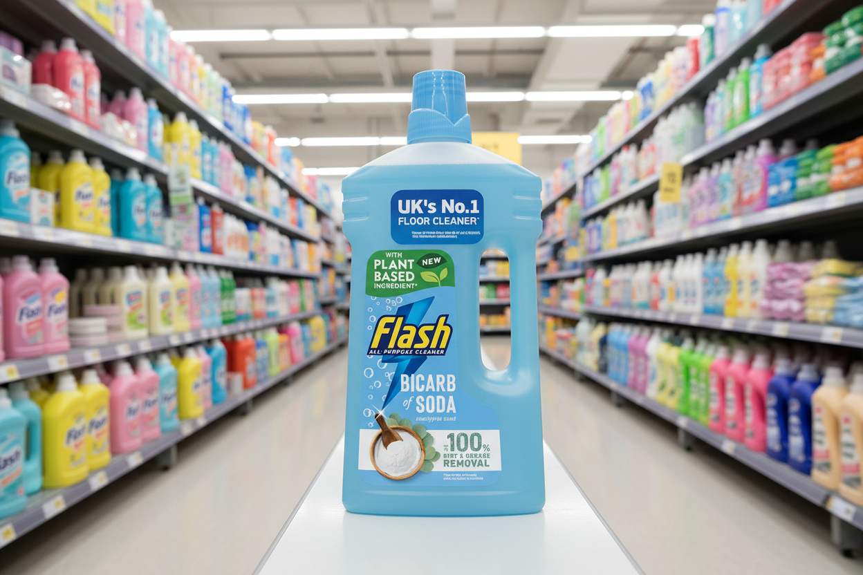 6 x Flash Liquid Bicarb Of Soda - 1 LITRE