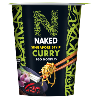 Naked Noodle Singapore Curry Noodle Pot 75Gm