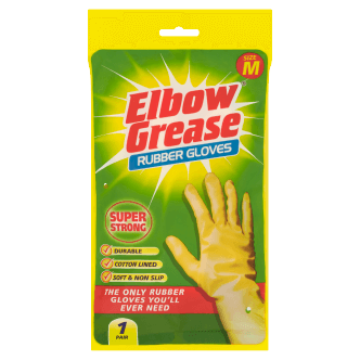 Elbow Grease Rubber Gloves Medium