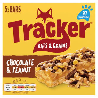 Tracker Chocolate & Peanut 5Pk 110Gm