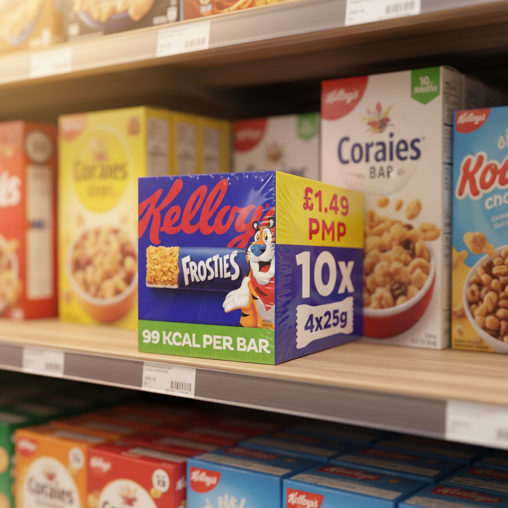 10 X Frosties Cereal Bar 4 Pack - 20G