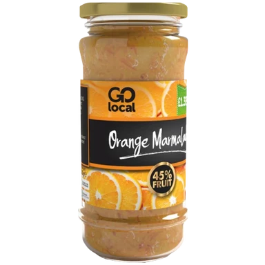 6 X Go Local Orange Marmalade - 500G
