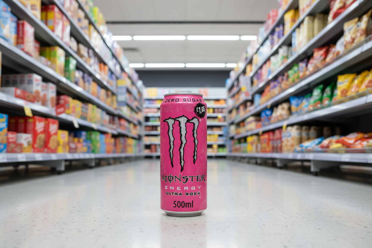 12 x Monster Energy Ultra Rosa - 500ML