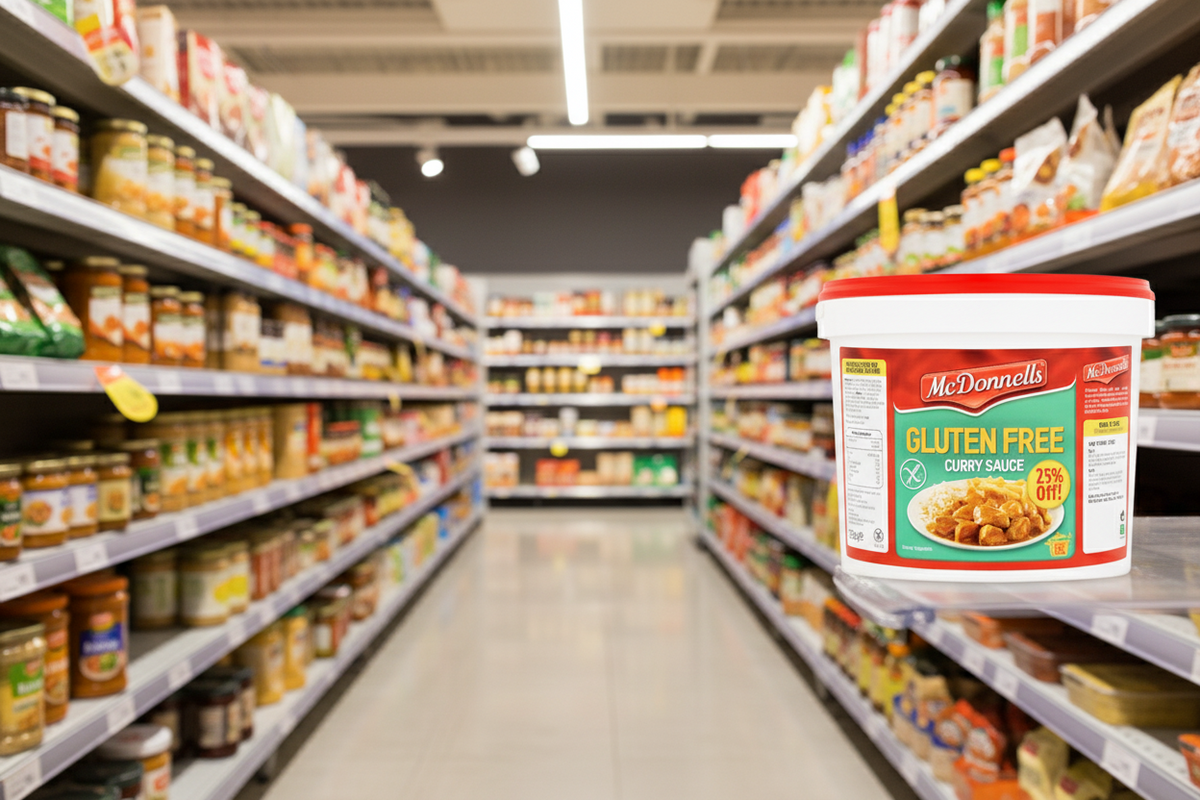 Mcdonnells Gluten Free Curry Sauce 3.75Kg