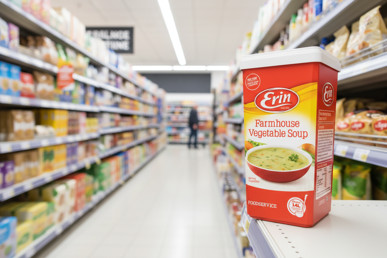 Erin Farmhouse Vegetable Soup 1.24Kg Catering