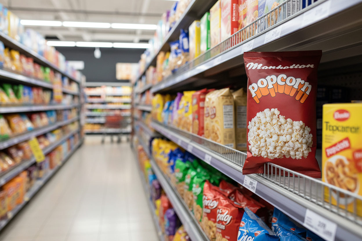 60 x Manhattan Popcorn Salted - 15Gm