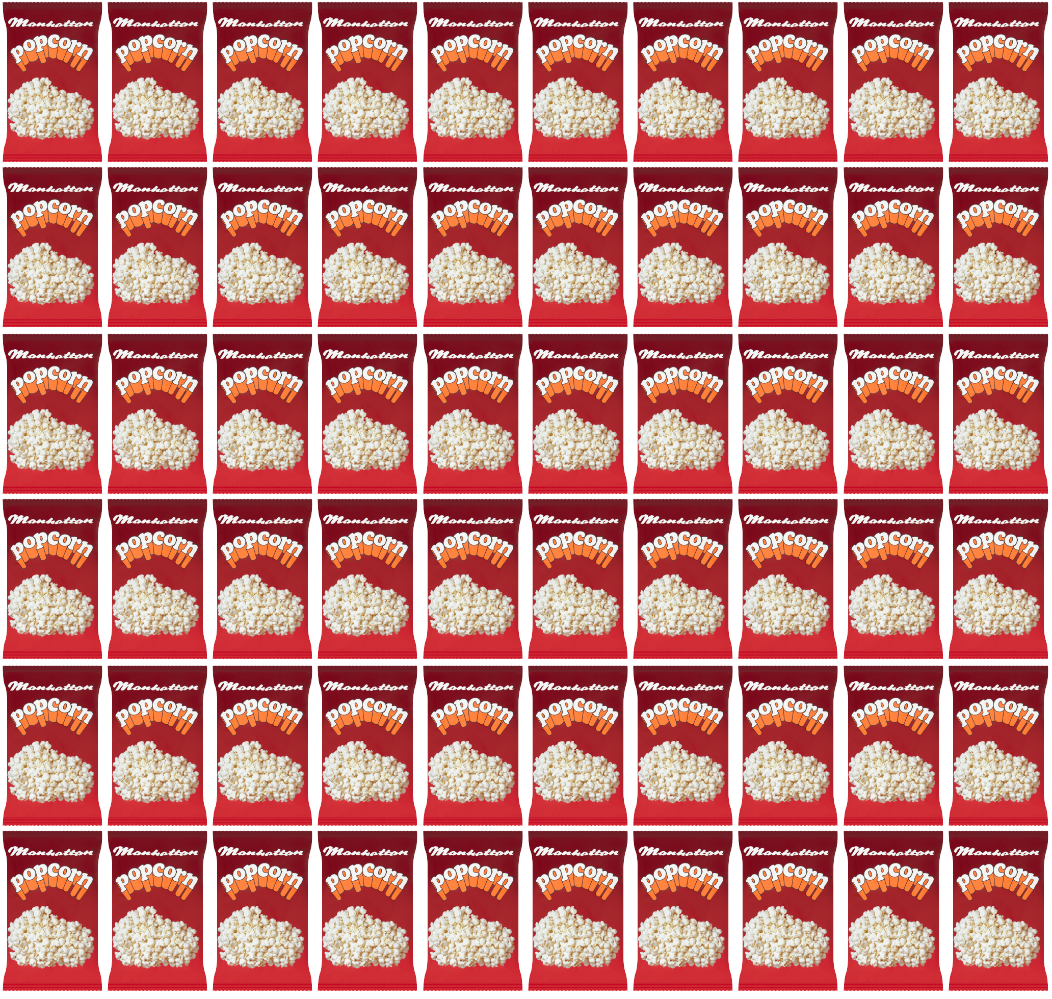 60 x Manhattan Popcorn Salted - 15Gm