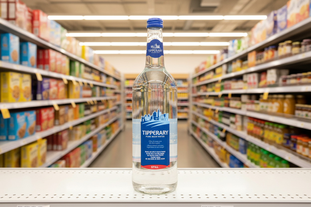 12 x Tipperary Natural Mineral Water Sparkling 750Ml