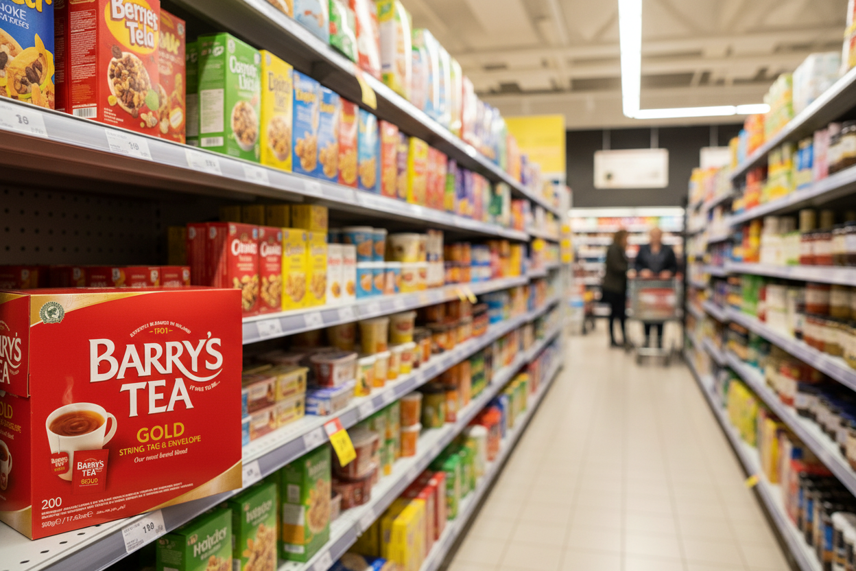 Barry's Gold Blend String Tag & Envelope 200 Bags