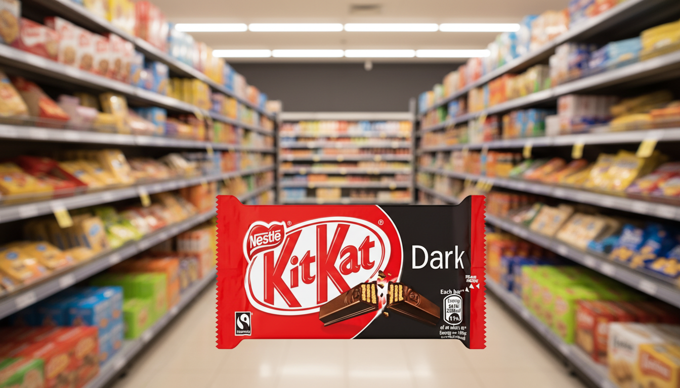 24 x Kitkat 4 Finger Dark 41.5Gm