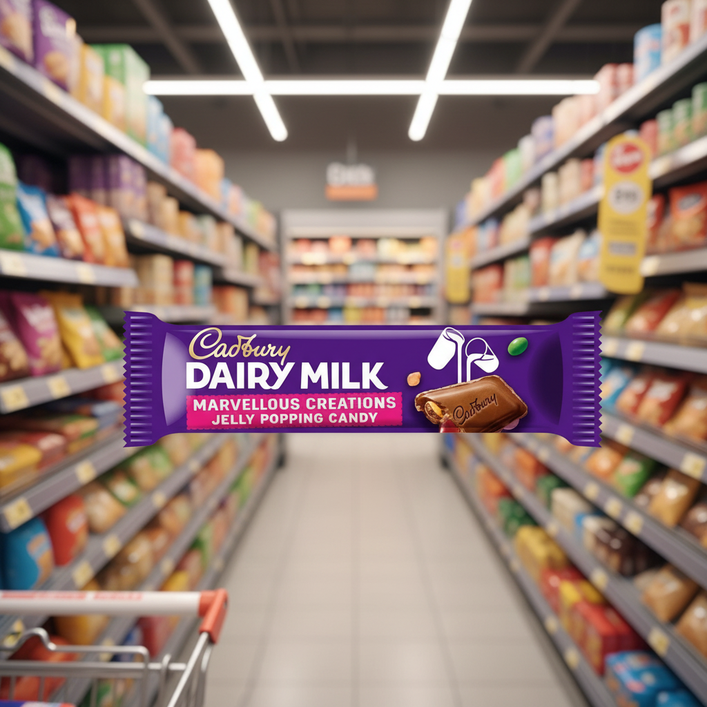 24 x Cadbury Dairy Milk Mc Jelly Popping - 47GM