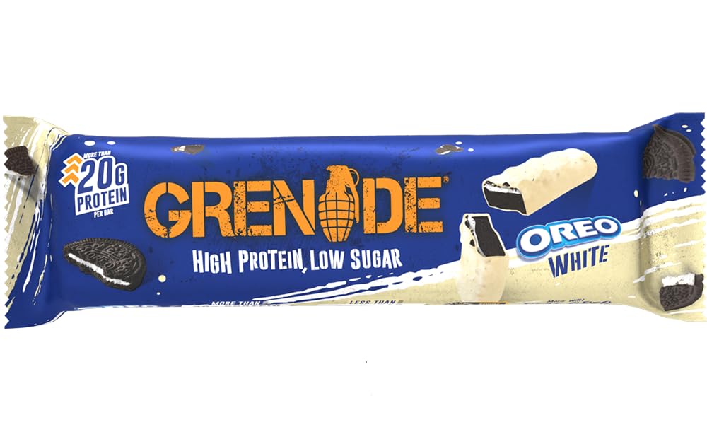 12 x Grenade Oreo White 60G