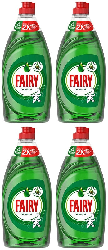 16 X Fairy Liquid Original - 654Ml